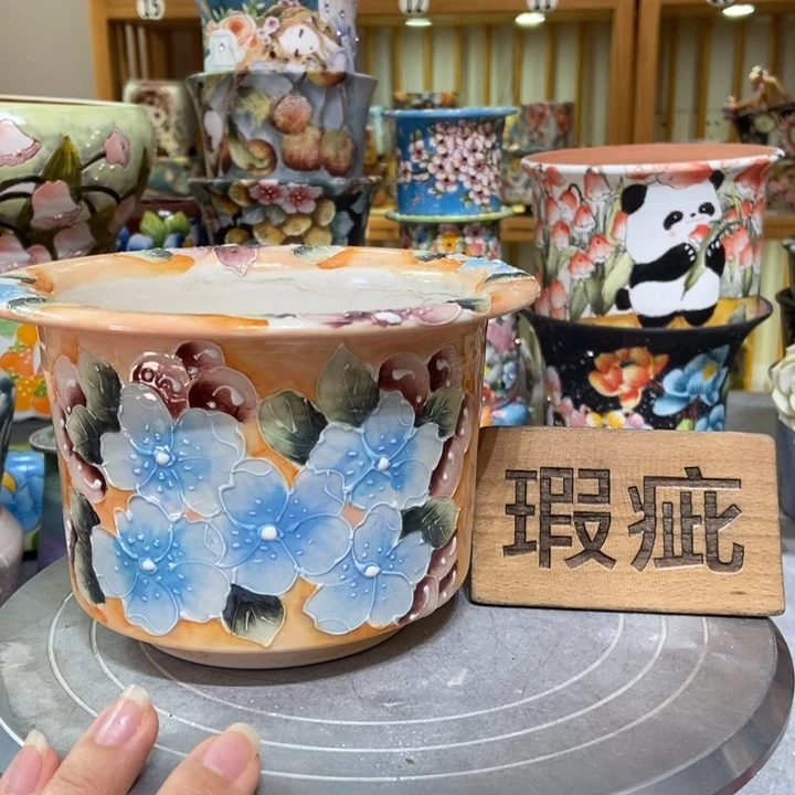 景德镇艺术手绘作品