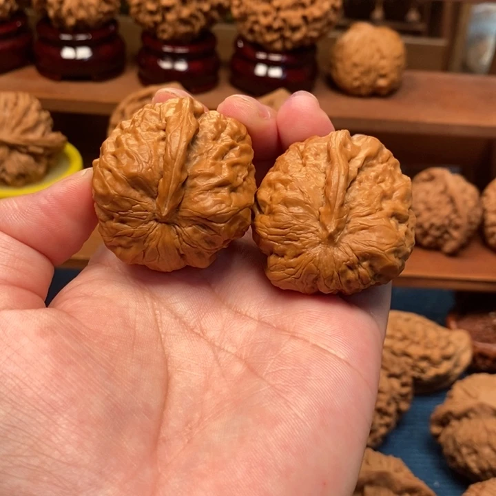 摆件核桃一帆风顺