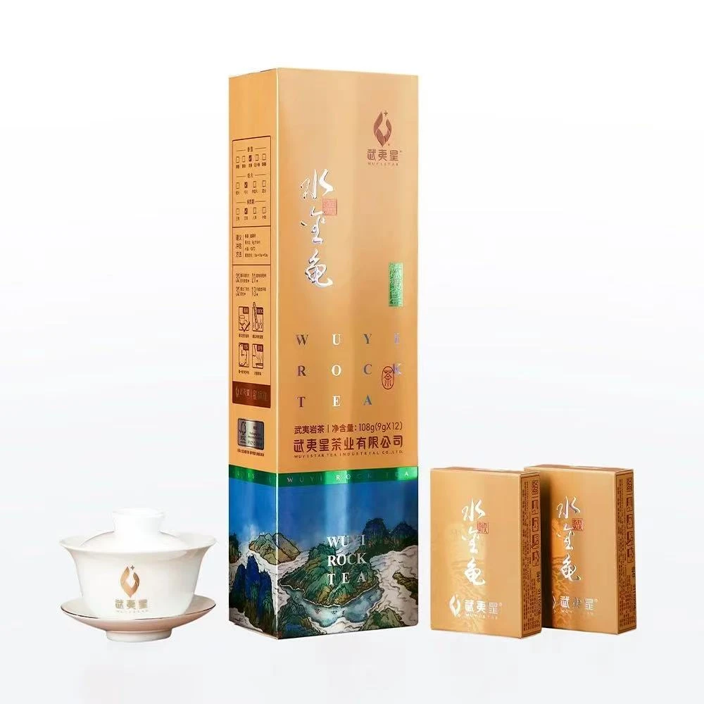 武夷星四大名枞-水金龟1条(拍2条配手提礼袋)