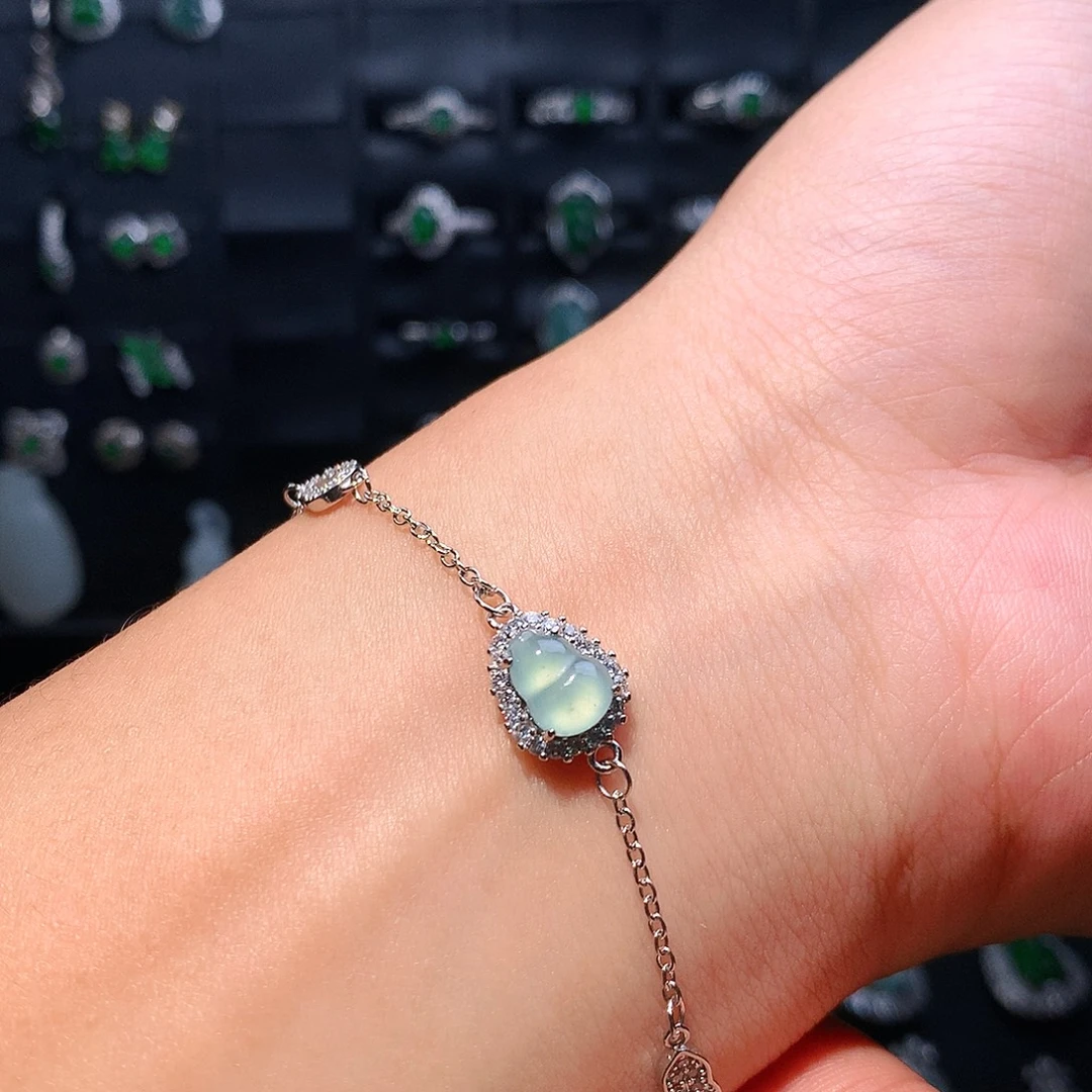 翡翠未镶嵌手链手链