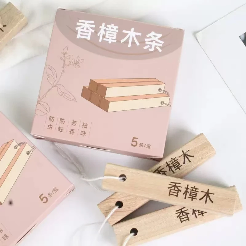 衣柜防霉防虫天然香樟木条一盒！