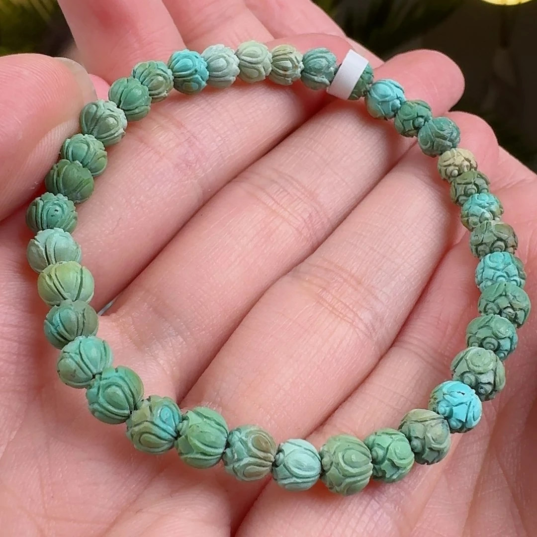 绿松石珠宝奇石未镶嵌