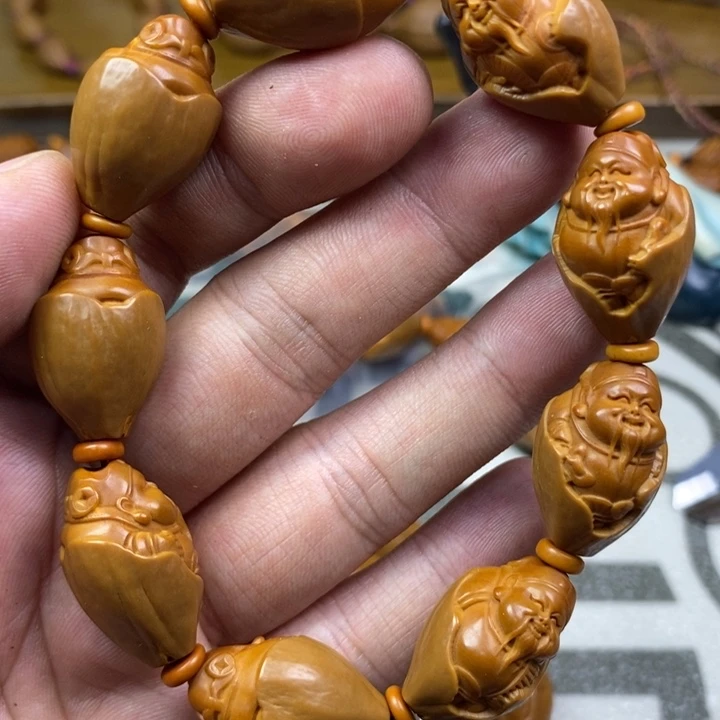 橄榄核手串/手链橄榄核雕工艺手串