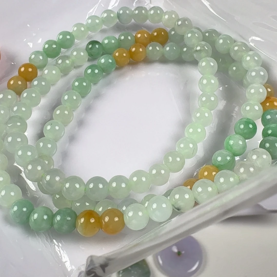 翡翠未镶嵌颈饰11