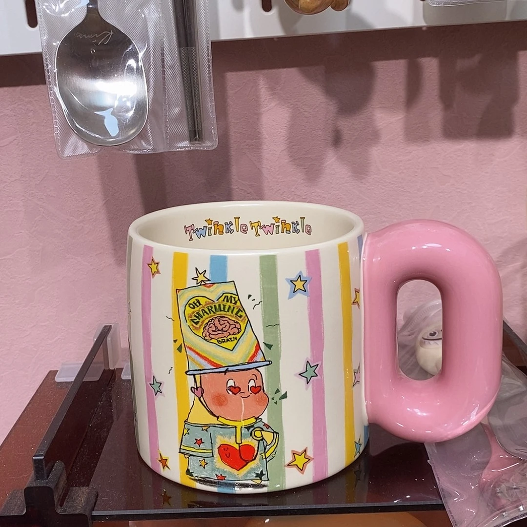 陶星星人陶瓷杯一个