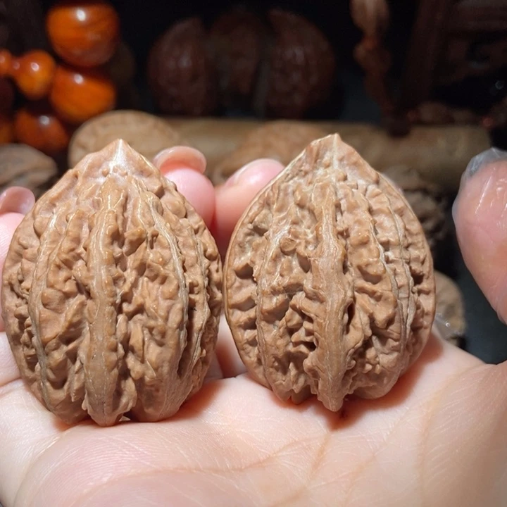 把件文玩核桃东北楸子小雪1