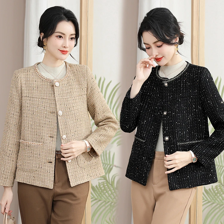 小众独特别致高级感法式小香风外套春秋新款女装轻奢气质名媛上衣