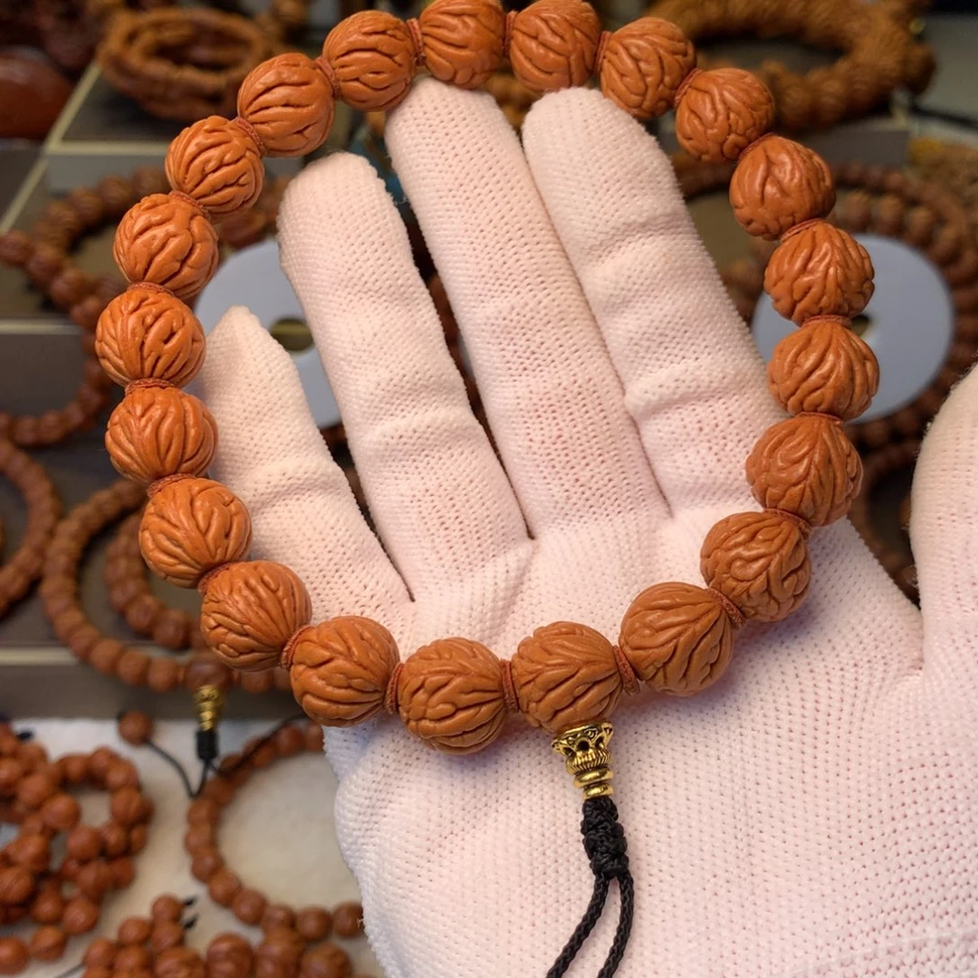 手串桃核秦岭龙纹