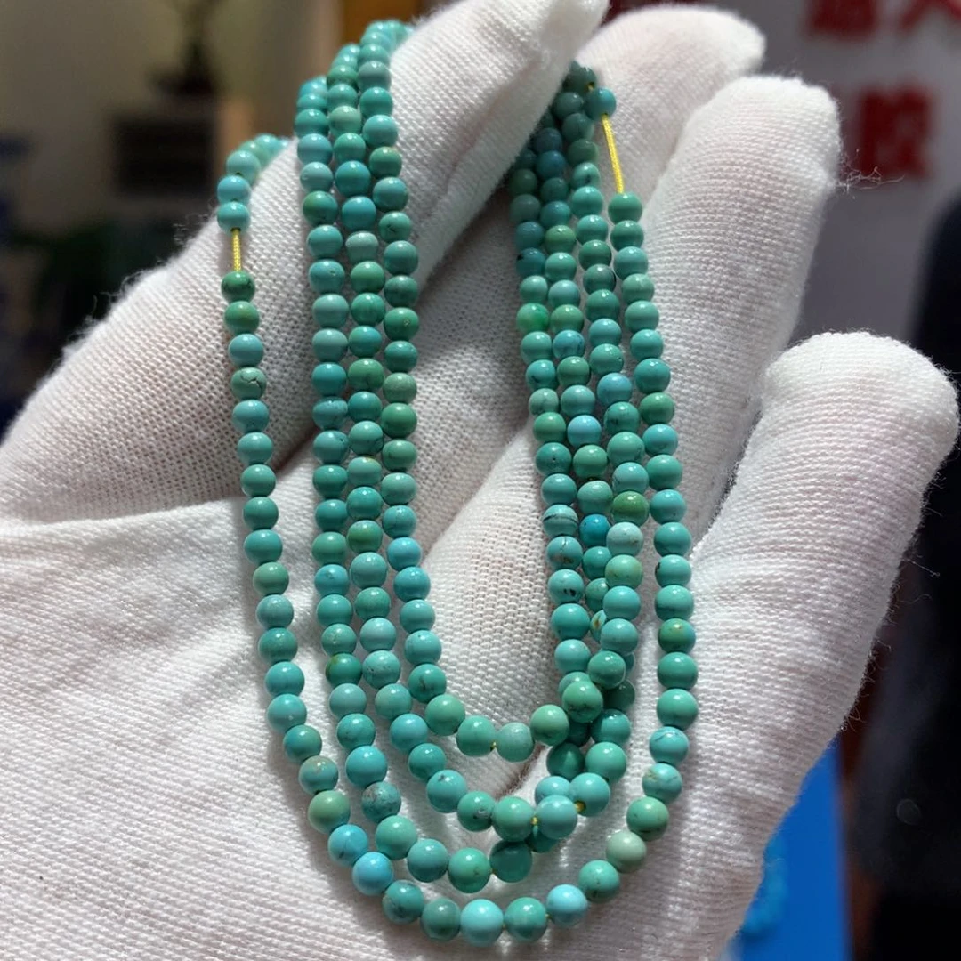 未镶嵌绿松石长链