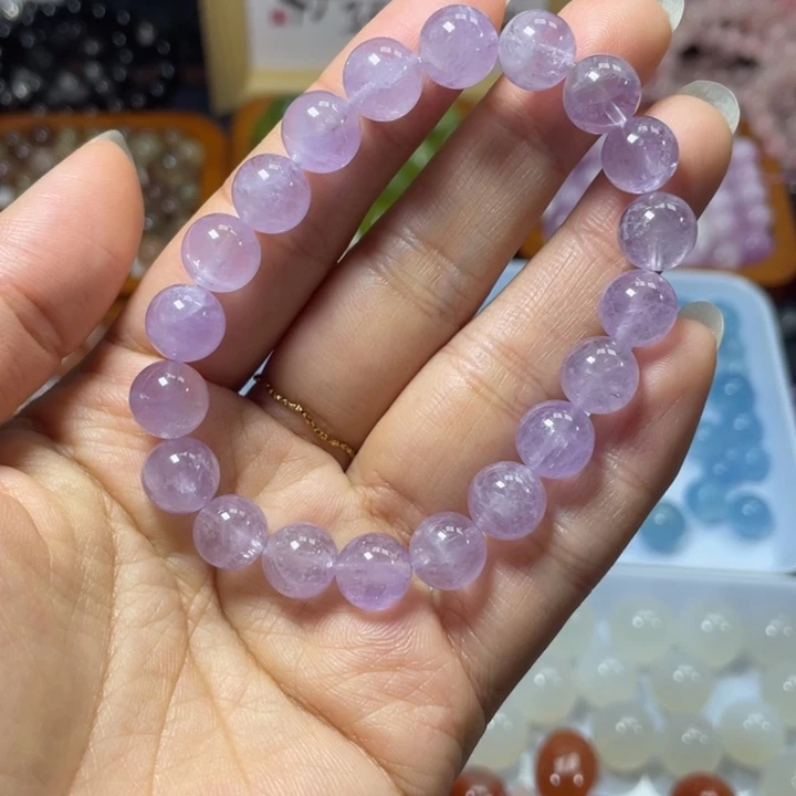 水晶未镶嵌手链紫水