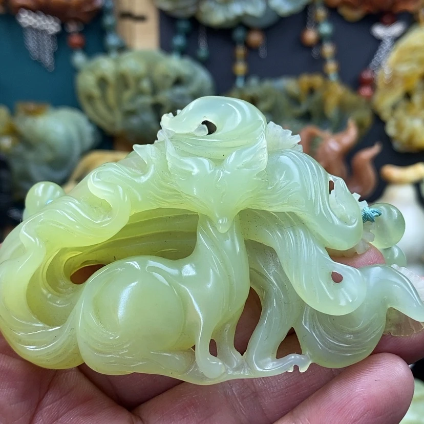 【闪购商品】未镶嵌岫玉吊坠