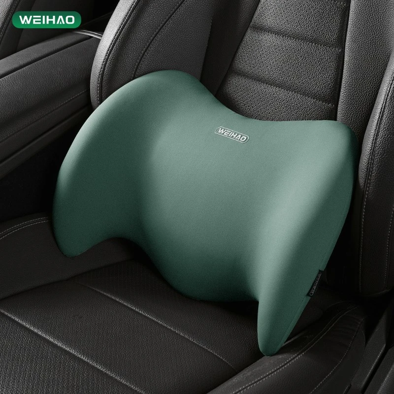 四季通用汽车腰靠座椅护腰垫司机长久开车腰托柔软记忆棉支撑