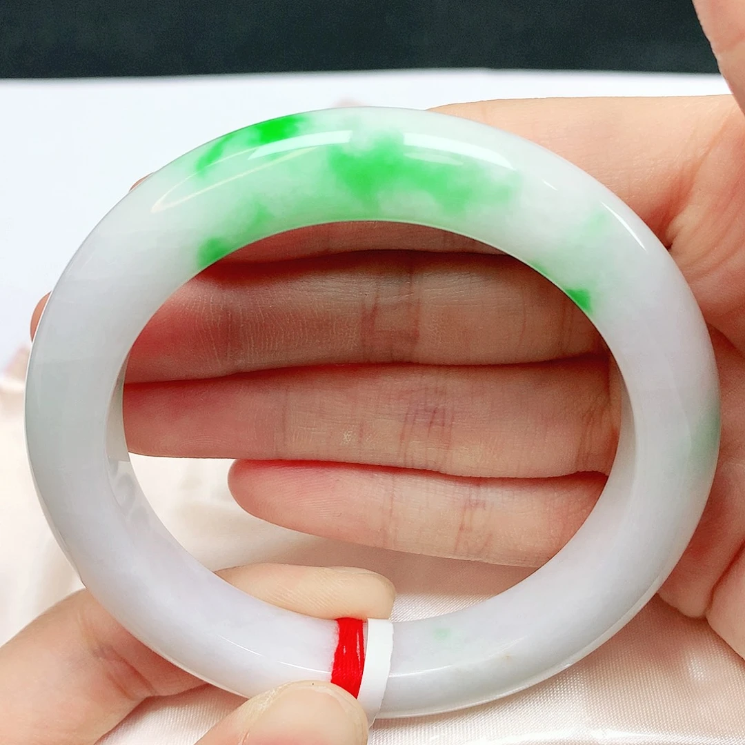 翡翠未镶嵌手镯翡翠手镯57