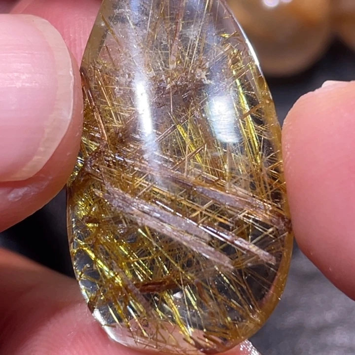 简***店未镶嵌颈饰发晶钛晶