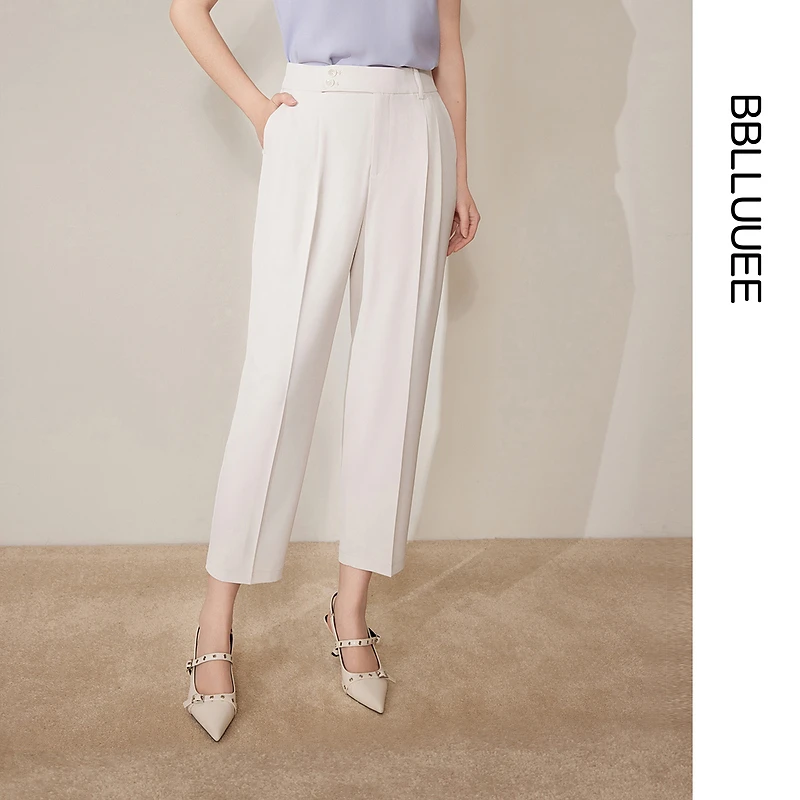 【晨粉专享价】【松弛有度】 BBLLUUEE/粉蓝衣橱2025夏装新款时尚通勤