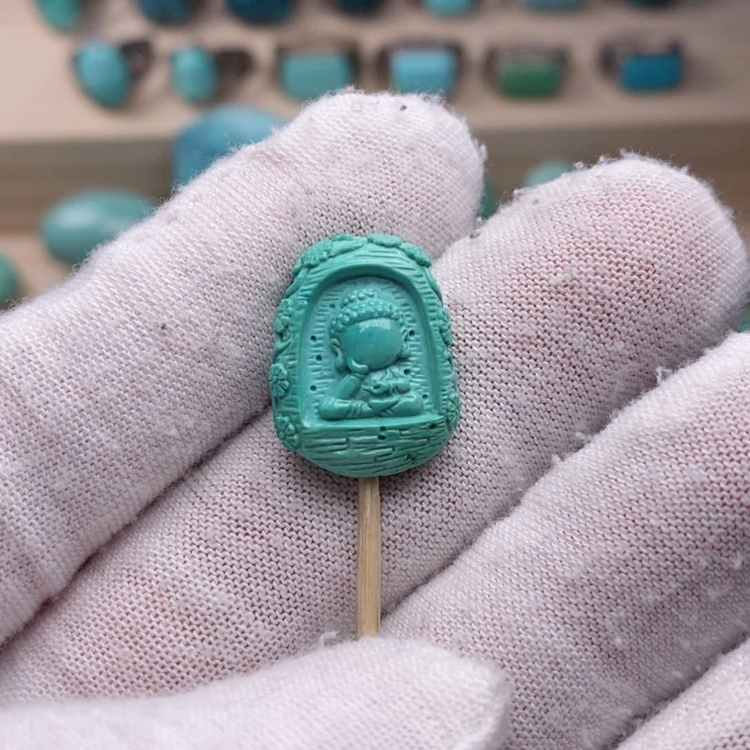 绿松石挂件未镶嵌