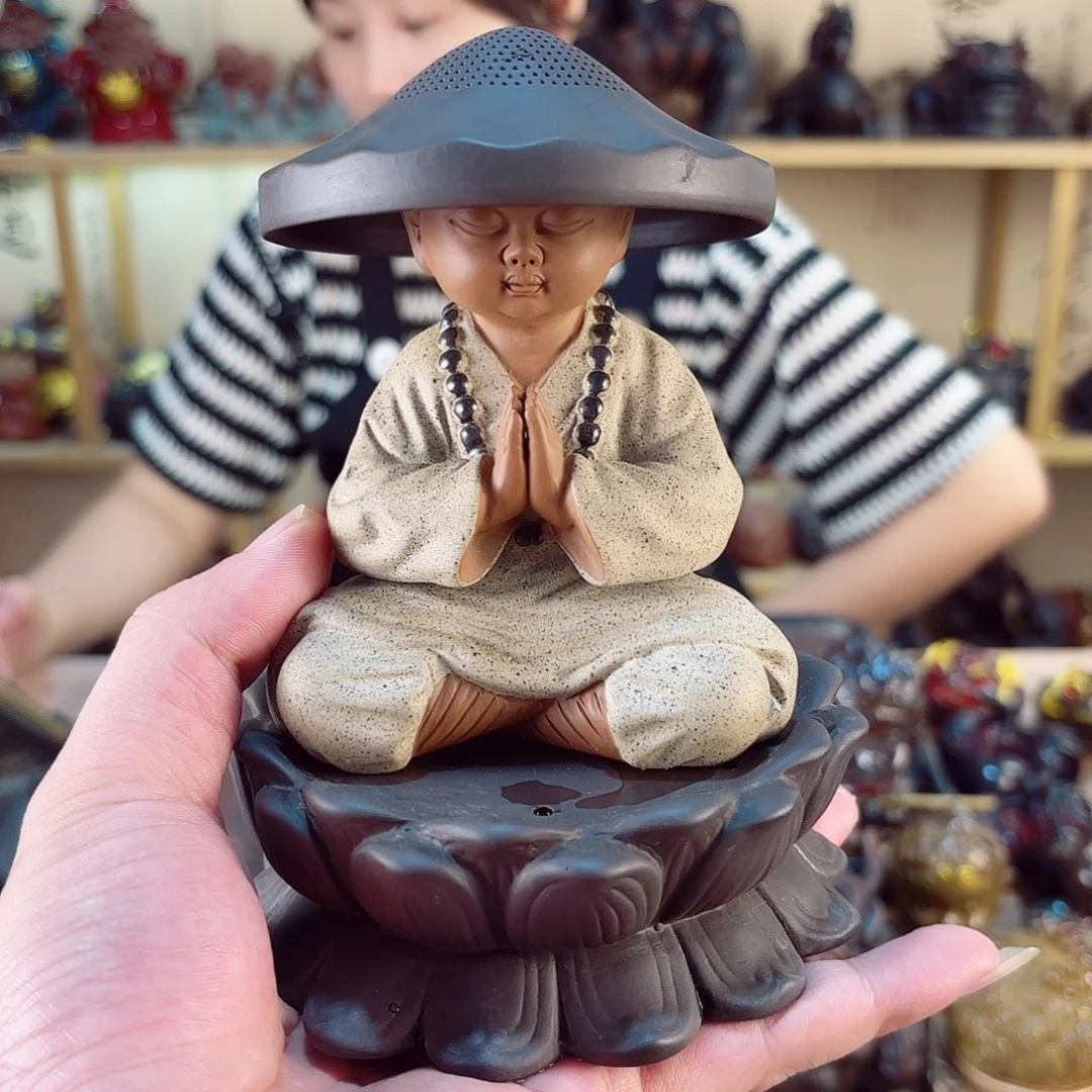紫砂茶宠紫陶树脂茶宠摆件