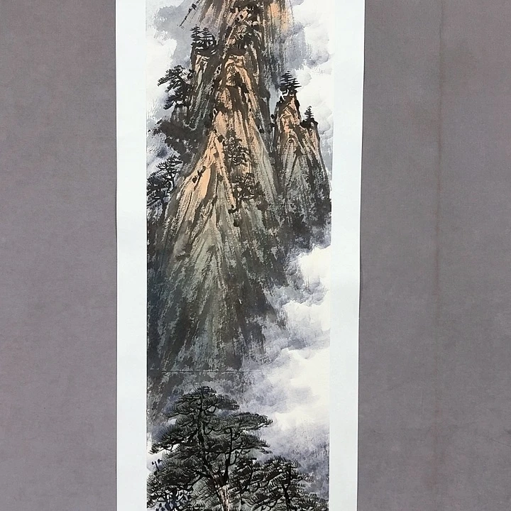 国画亲笔手绘放心去藏