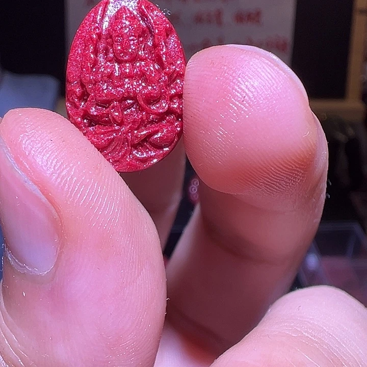 天然辰砂千手观音