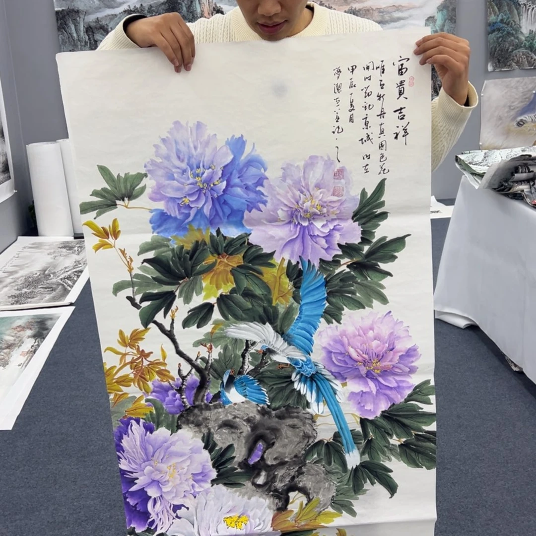 国画国画作品欣赏一下