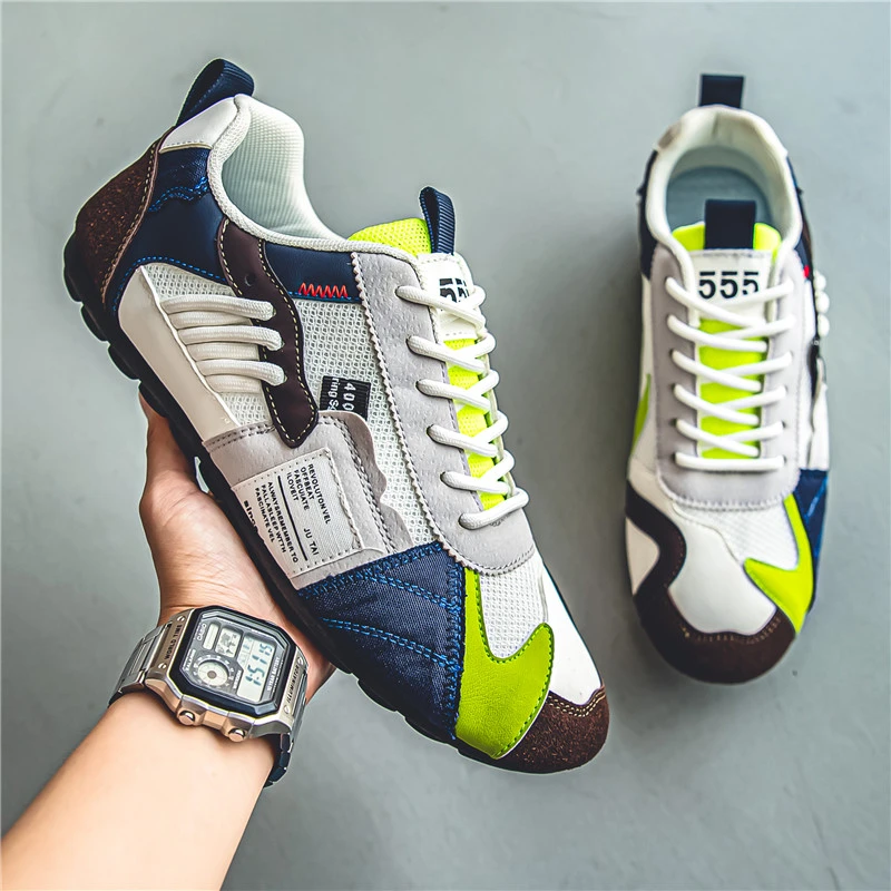 大码45-48码休闲鞋男夏季透气薄款网面2025新款爆款品质休闲鞋