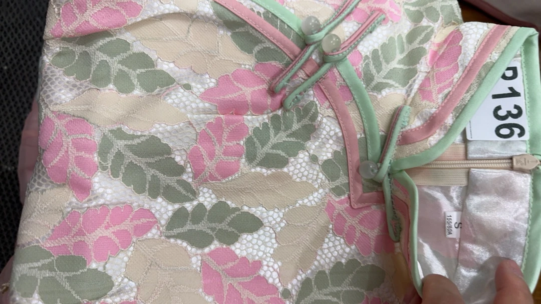 -136-瑕-------改良款旗袍