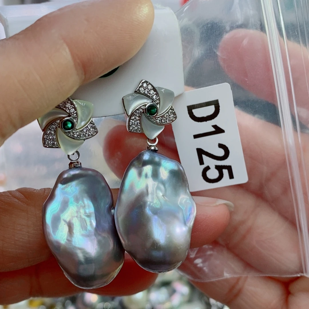 A***n淡水珍珠银S925镶嵌其他