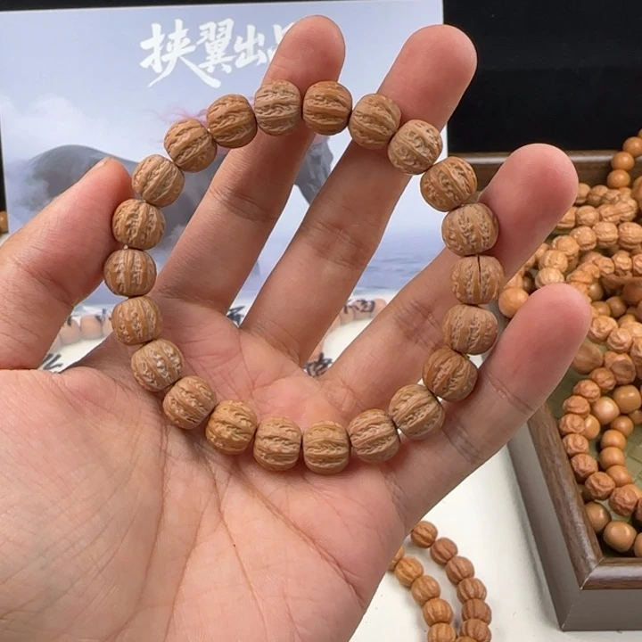 大***饱猴头核桃手串2.8师傅好