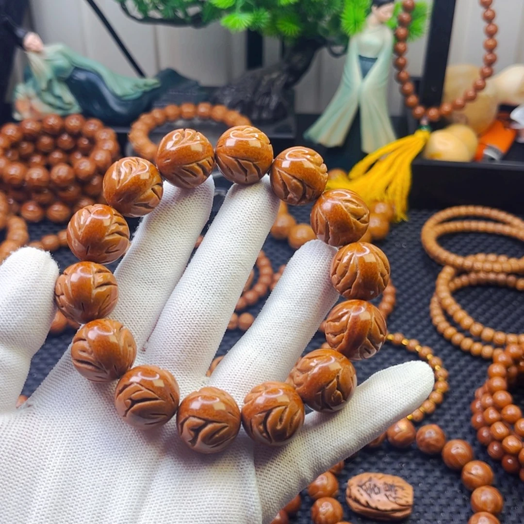 吊坠桃核18尺精品龙纹