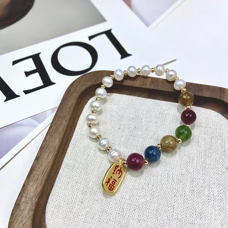 天然淡水珍珠手链   SL1014