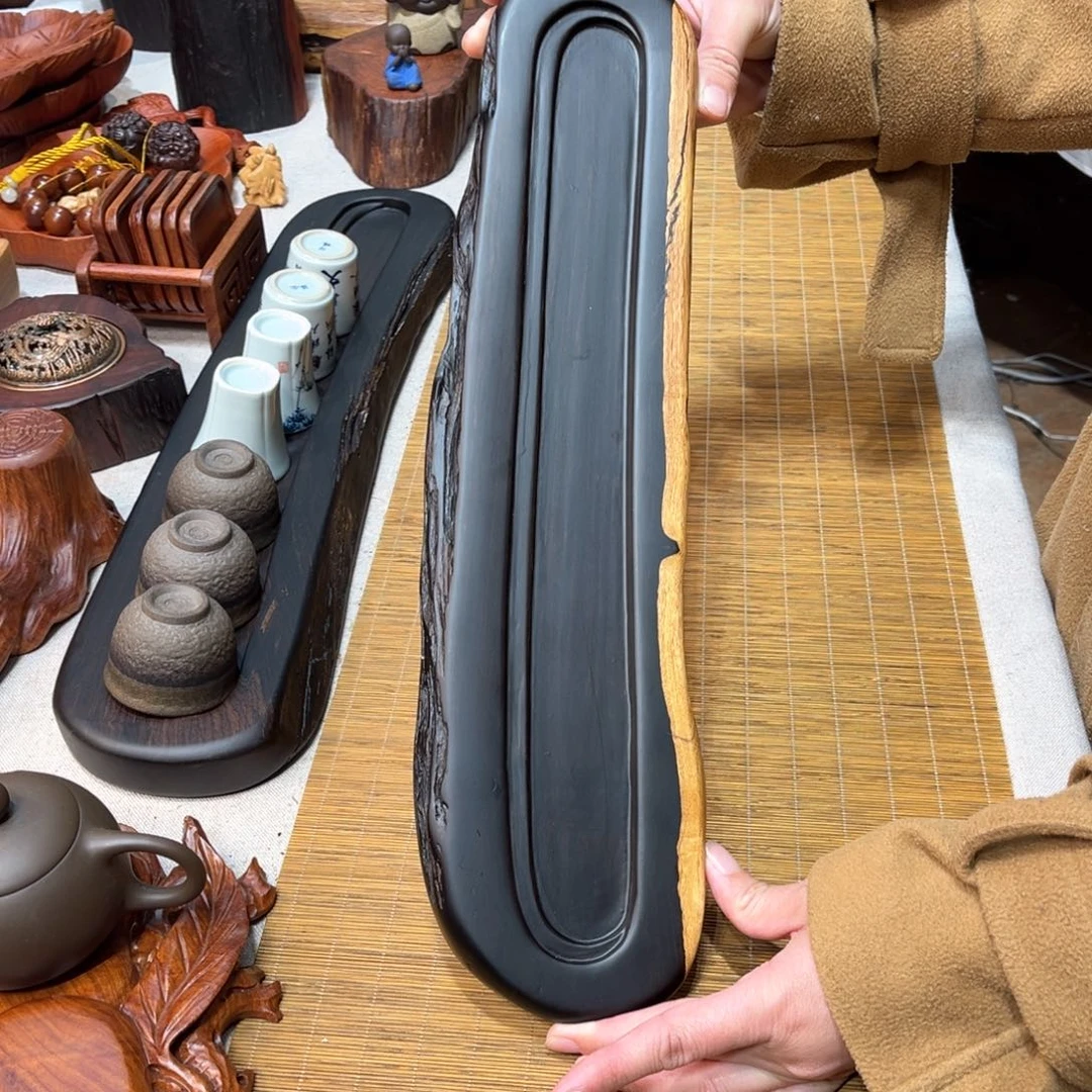 紫光檀茶杯收纳架