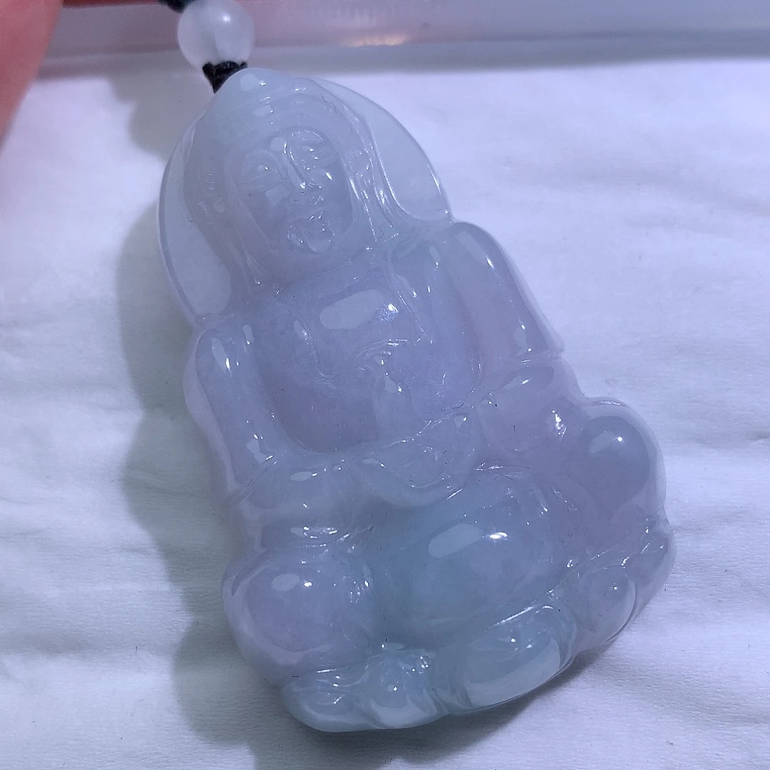 翡翠未镶嵌颈饰2285。