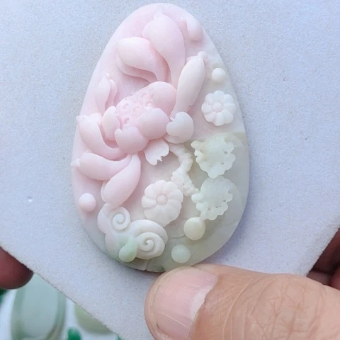 未镶嵌独山玉吊坠(不含链)