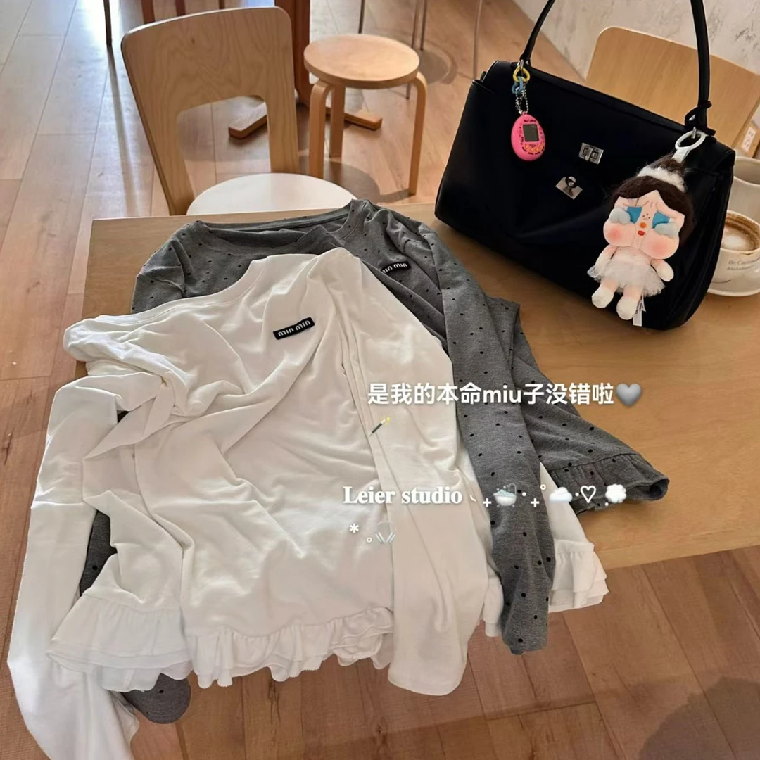 公主风花边少女透气舒适时尚休闲百搭打底