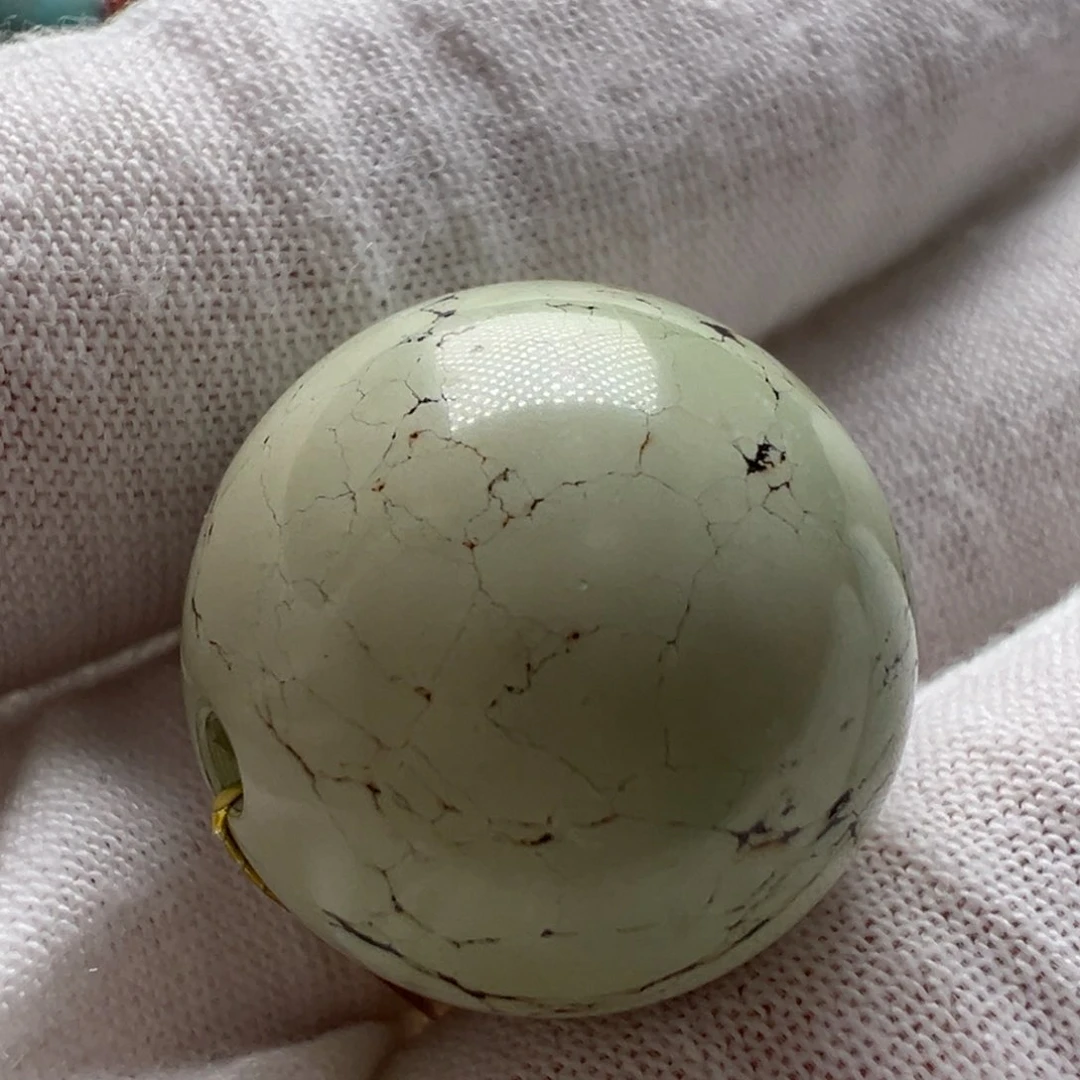 绿松石未镶嵌配饰21mm