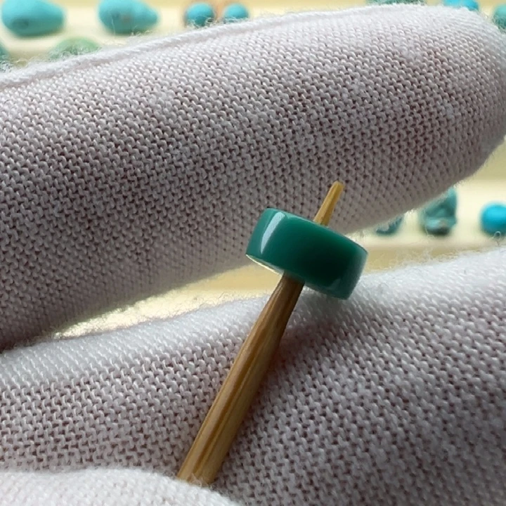 绿松石未镶嵌珠宝半成品6.8