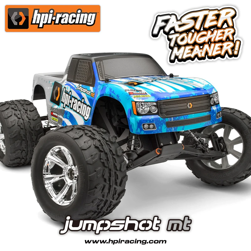 HPI 1/10 Jumpshot MT V2大脚怪物卡车RC遥控模型电动越野160260