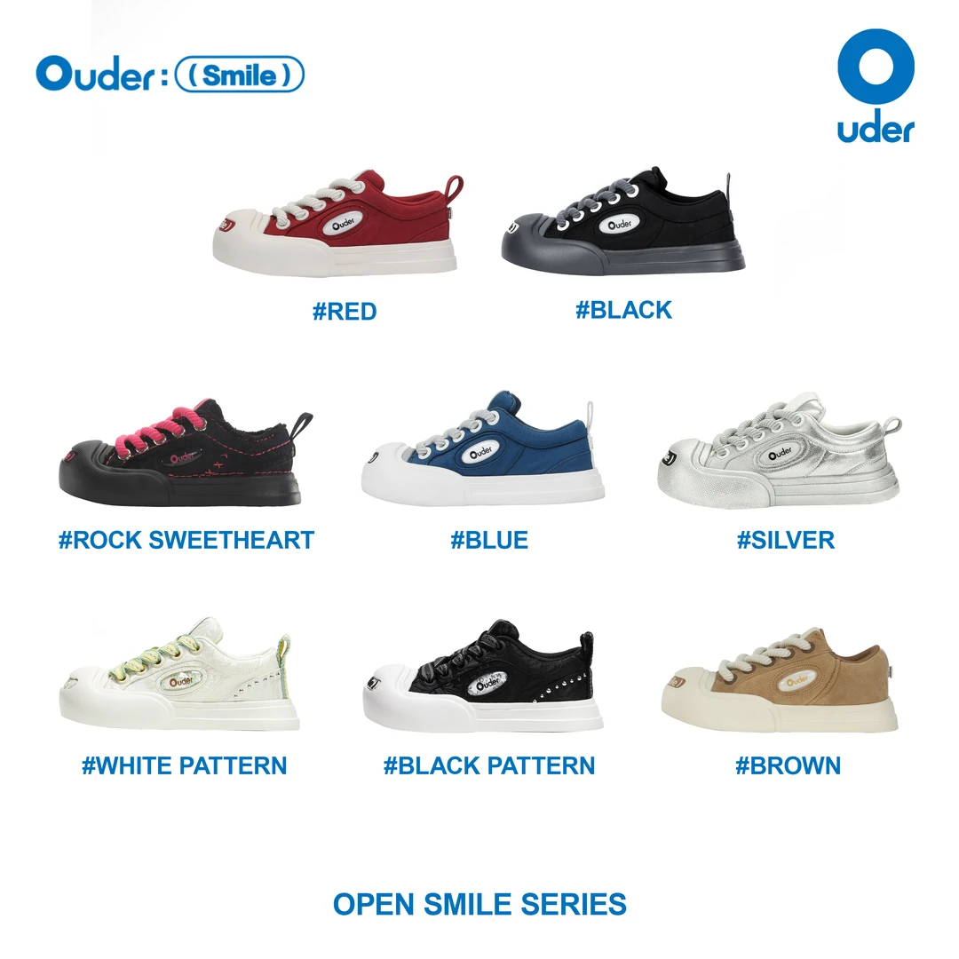 【直播专属】Ouder开口笑大头帆布鞋