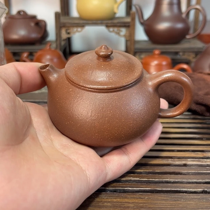 紫砂茶壶原矿紫砂手工制作