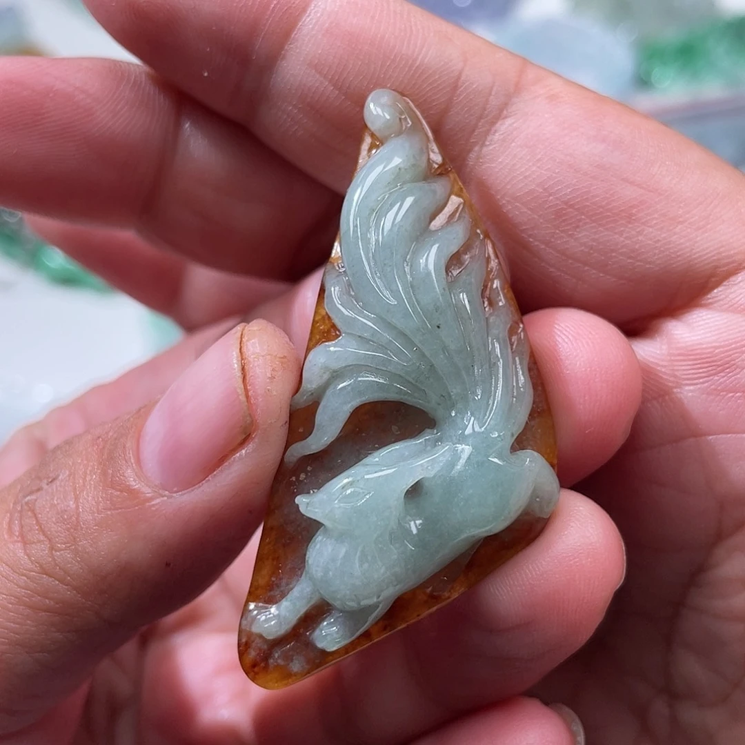 颈饰未镶嵌翡翠翡玉缘翡翠