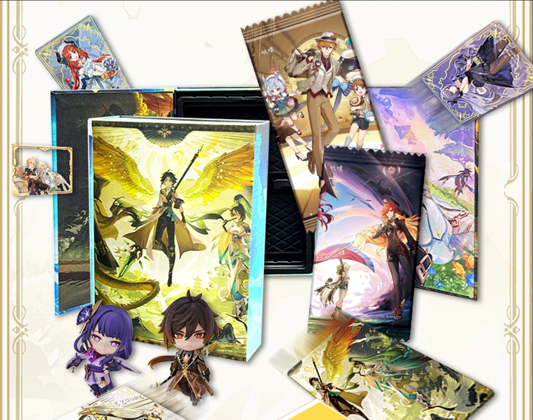 【PK】叭噗文创『二创原神』收藏卡牌盲盒（代拆）