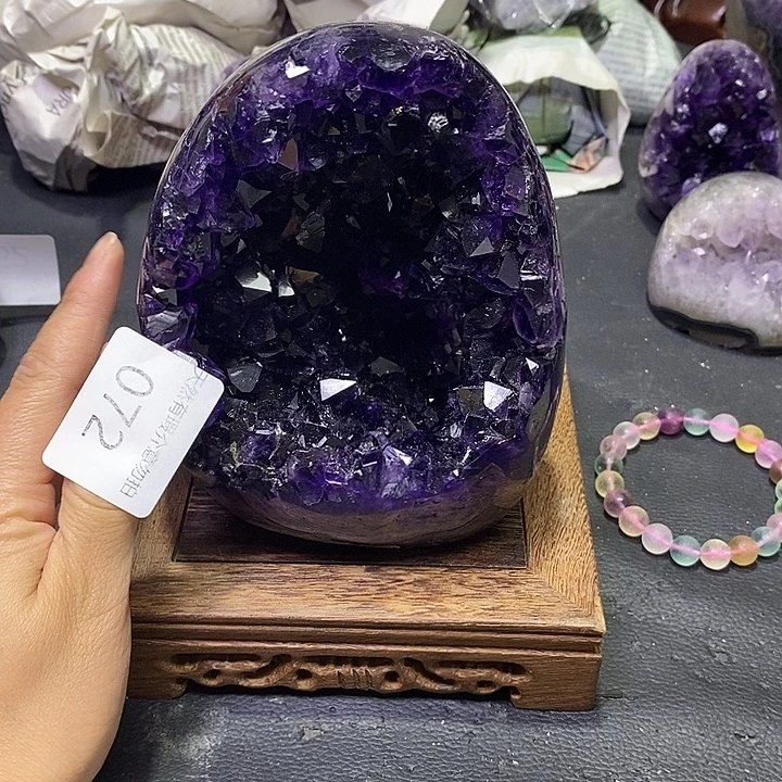 未镶嵌珠宝半成品紫晶