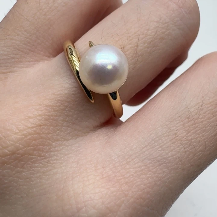 海水珍珠未镶嵌戒指