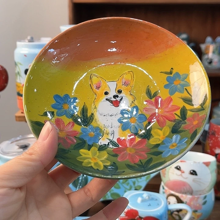 陶景德镇釉下手绘陶瓷