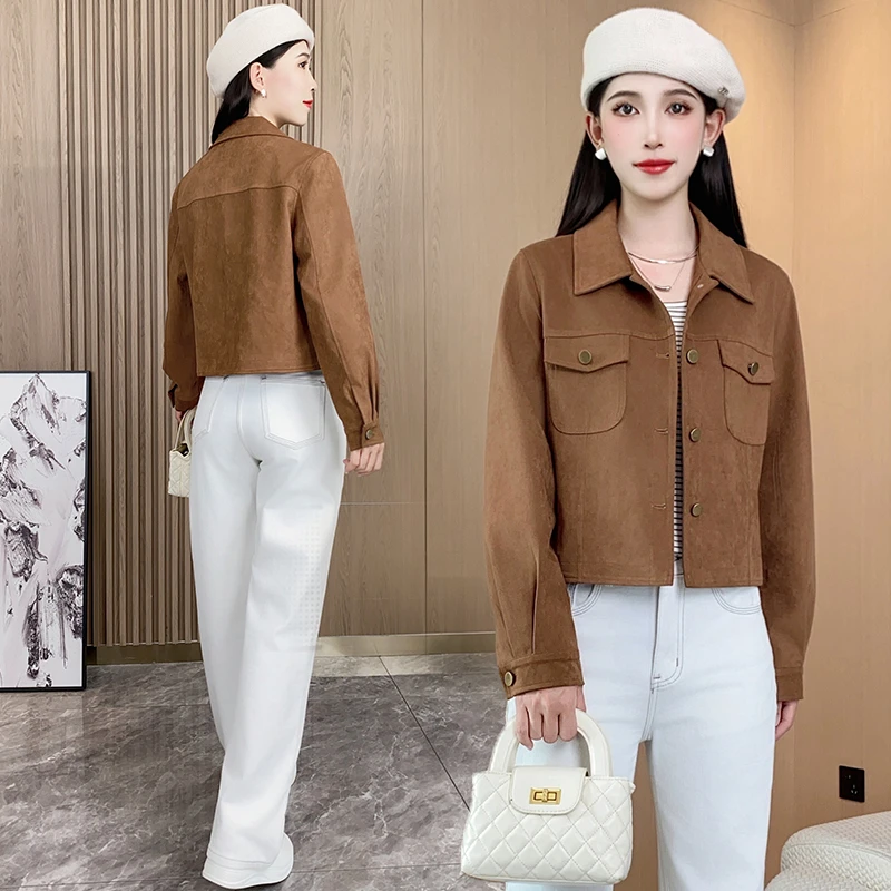 时髦复古牛仔外套女2025年春秋季新款休闲百搭短款夹克背心两件套