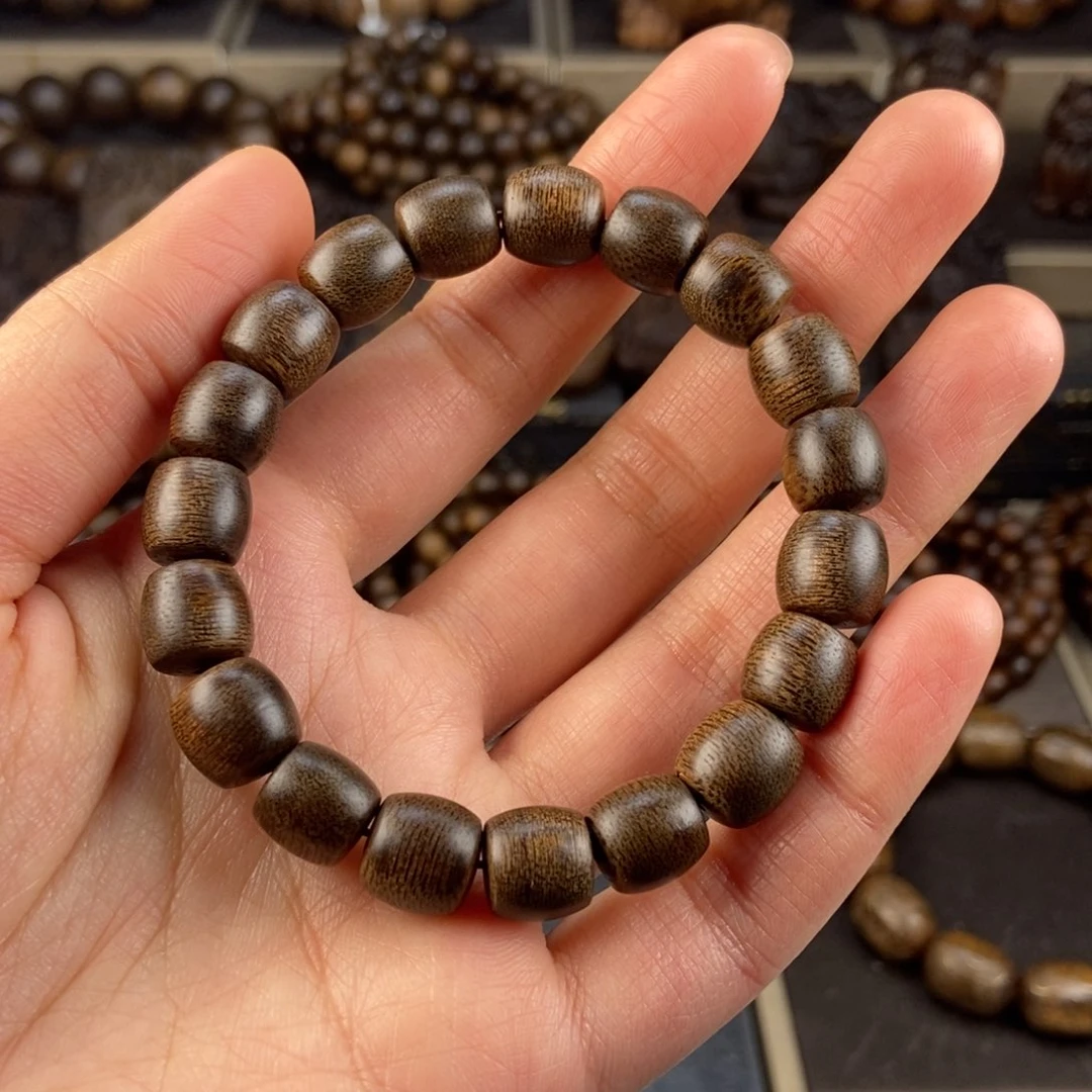 沉香手串Q**糖越南芽庄白棋楠