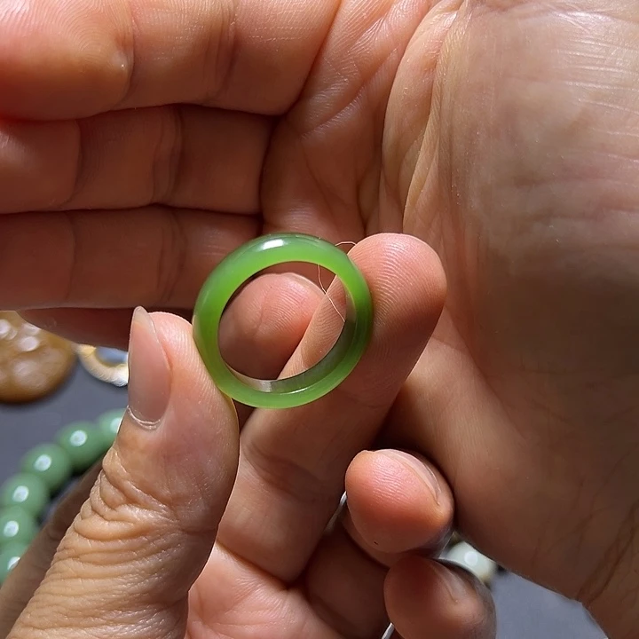 和田玉戒指未镶嵌C*o