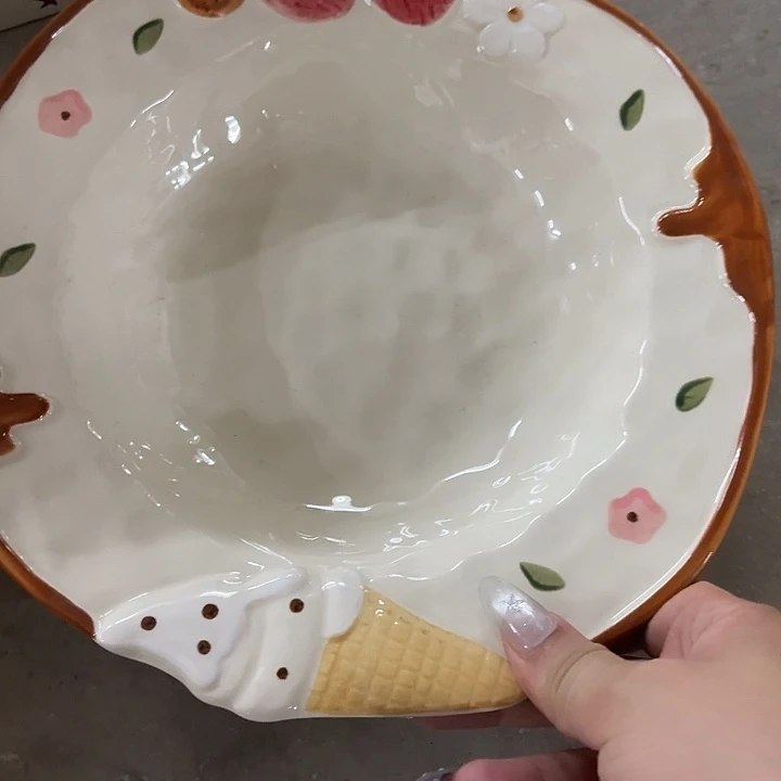 郝***派搪瓷微瑕海派甜心草帽