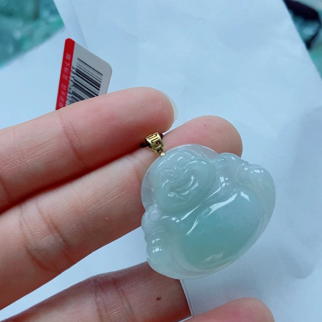 翡翠颈饰未镶嵌天然