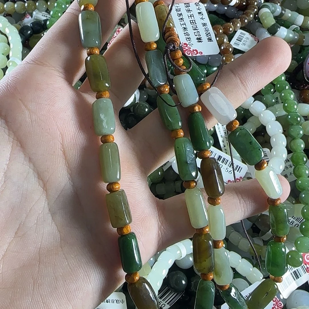 和田玉手链未镶嵌302